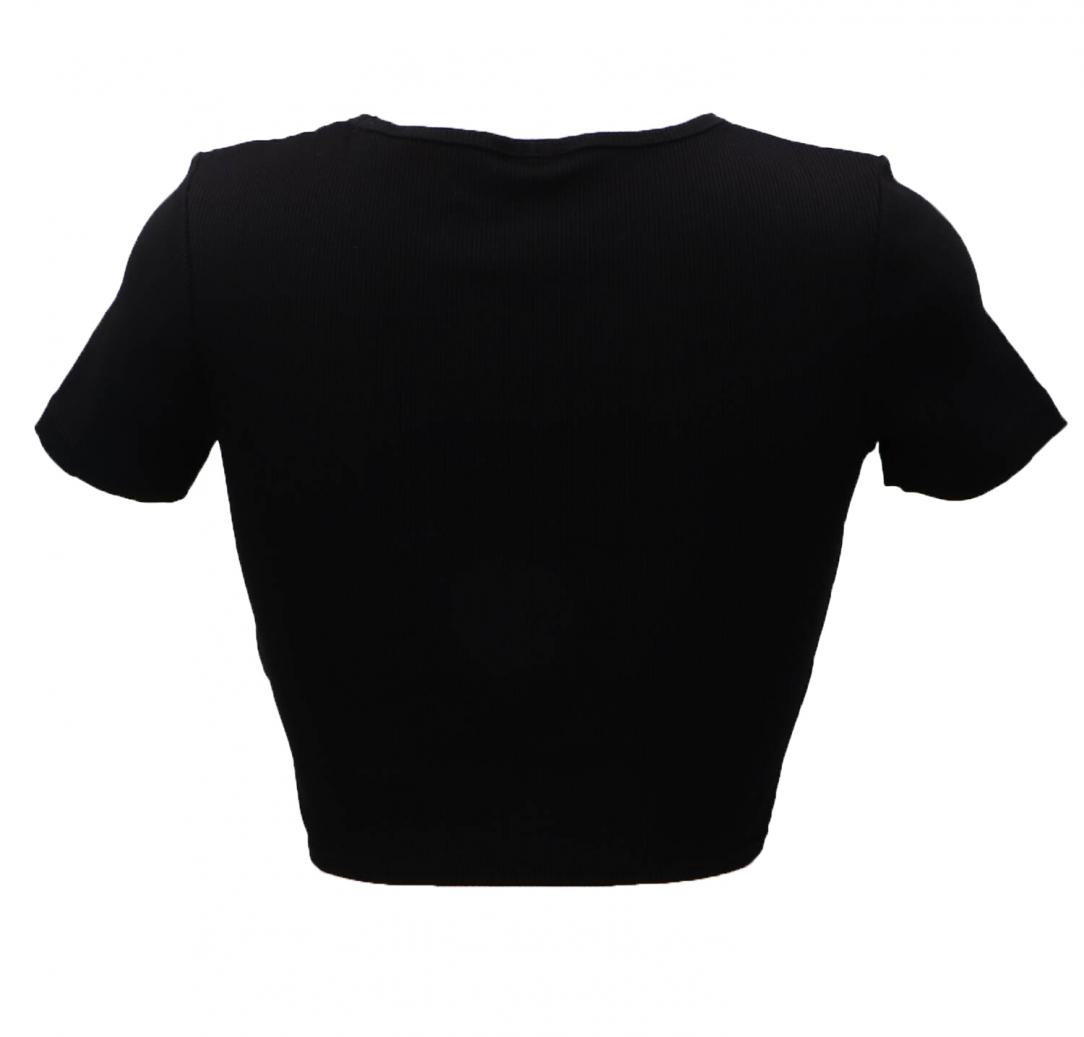CROCUS RIB ACTIVE SS TOP Nero CROCUS RIB ACTIVE SS TOP Nero 3