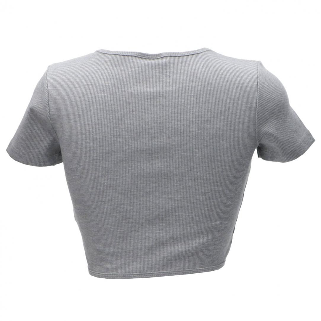 CROCUS RIB ACTIVE SS TOP Grigio CROCUS RIB ACTIVE SS TOP Grigio 3