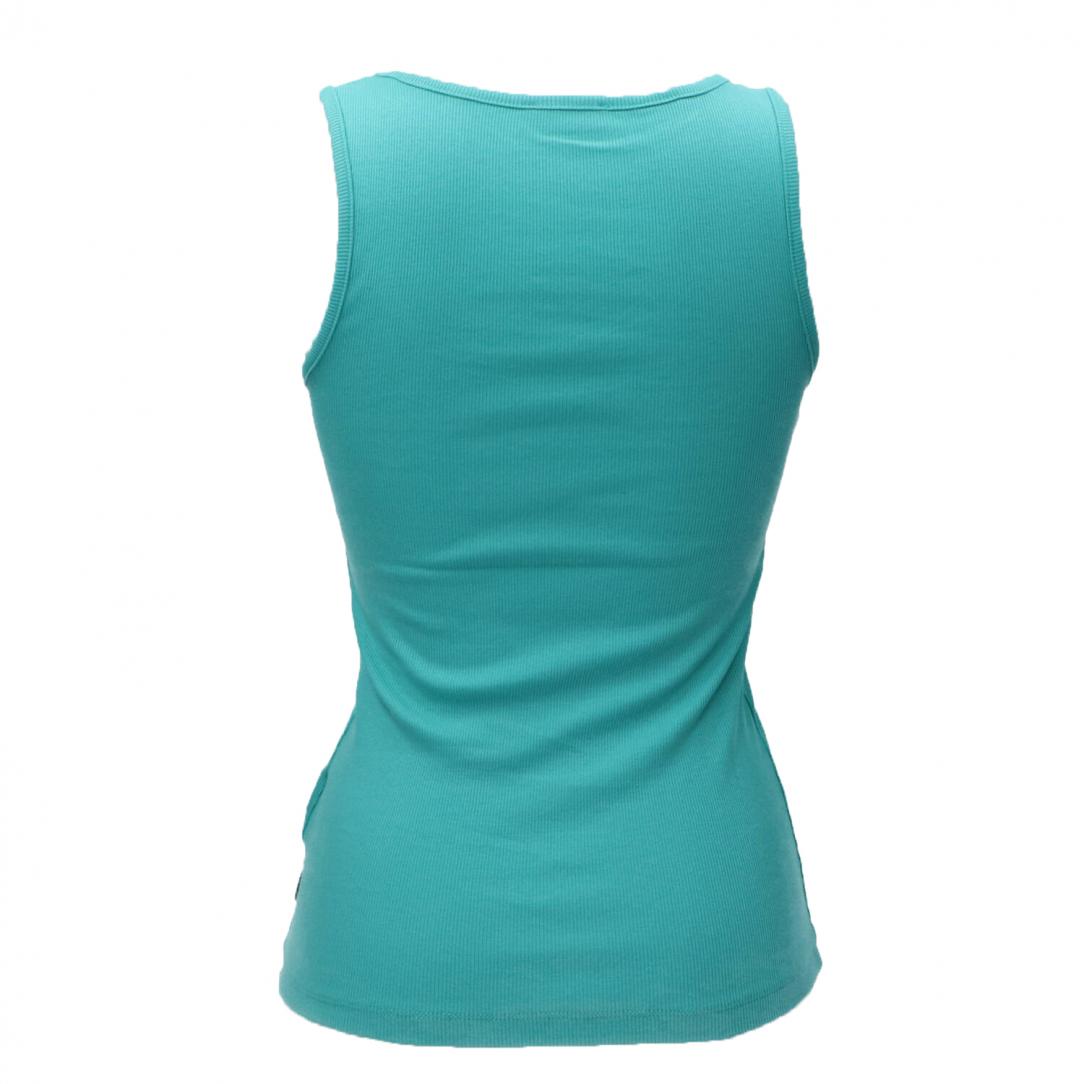 GJ TANK TOP SLIM RIB EMBRO Verde Acqua GJ TANK TOP SLIM RIB EMBRO Verde Acqua 3