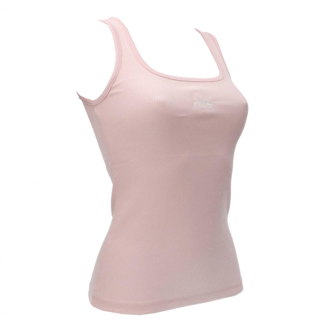 GJ TANK TOP SLIM RIB EMBRO Rosa GJ TANK TOP SLIM RIB EMBRO Rosa 2