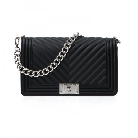Borse Tracolla Donna Flat M shoulderbag Nero