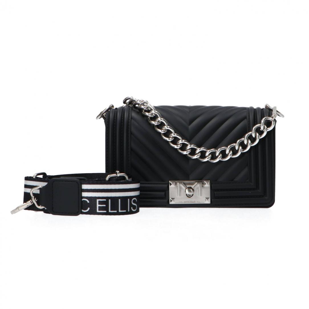 Flat S shoulderbag Nero Flat S shoulderbag Nero 2