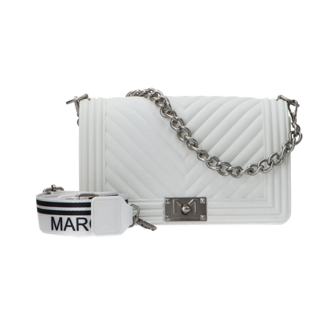 Flat M shoulderbag Bianco 2