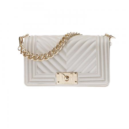 Borse Tracolla Donna Flat S shoulderbag Beige