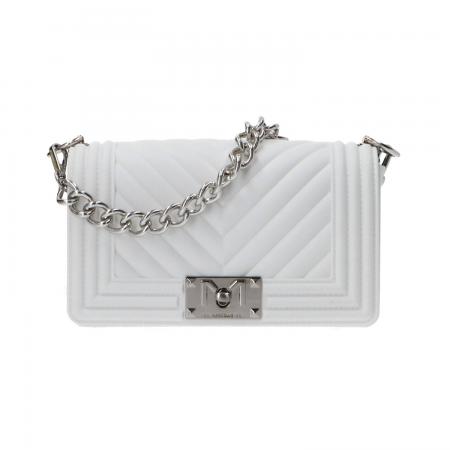 Borse Tracolla Donna Flat S shoulderbag Bianco