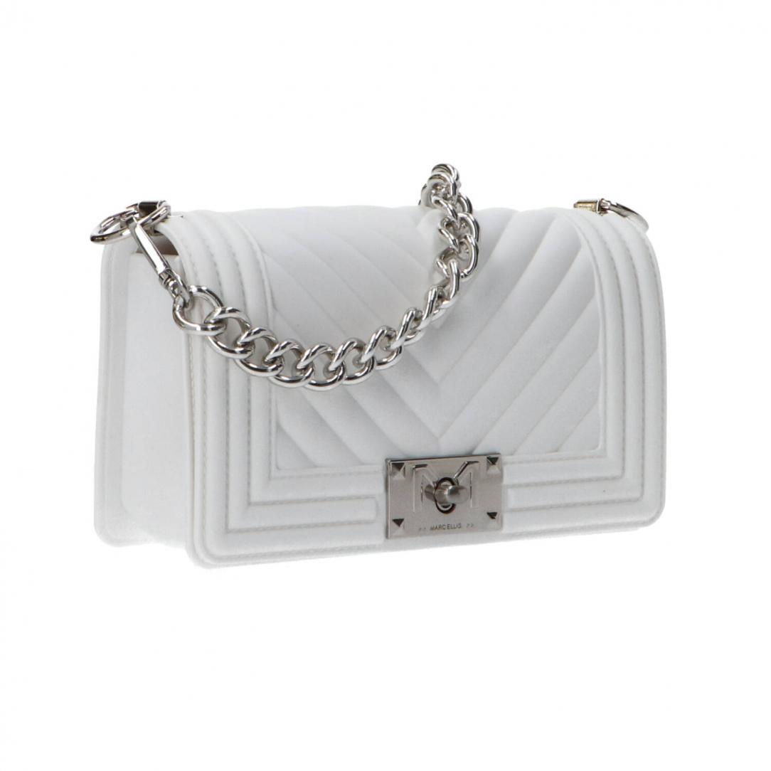 Flat S shoulderbag Bianco Flat S shoulderbag Bianco 3
