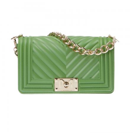 Borse Tracolla Donna Flat S shoulderbag Verde