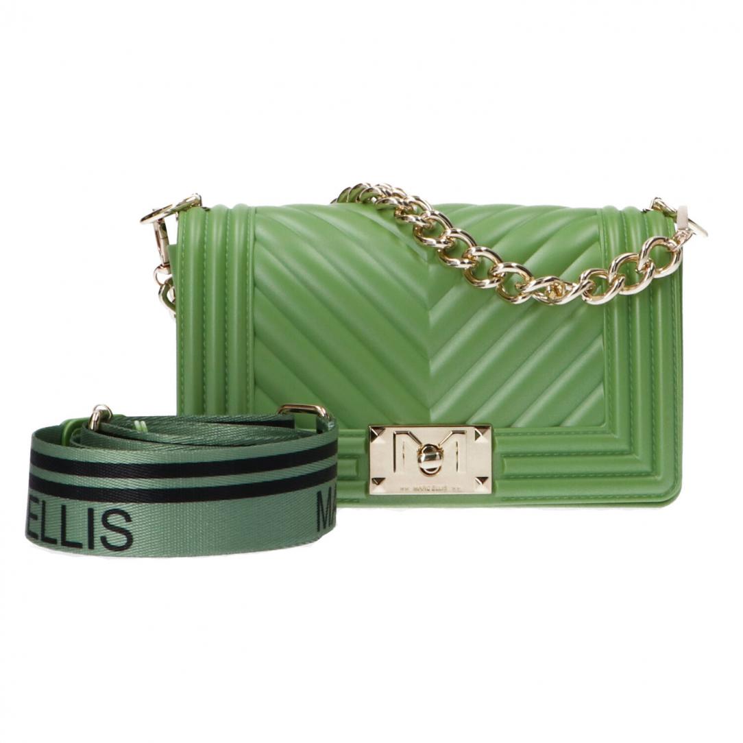 Flat S shoulderbag Verde 2