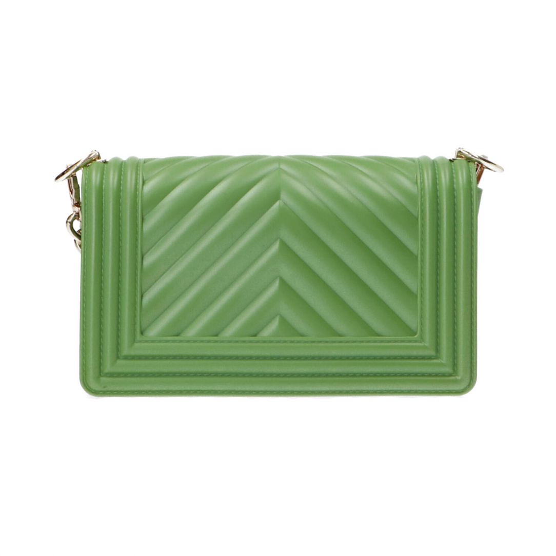 Flat S shoulderbag Verde 4