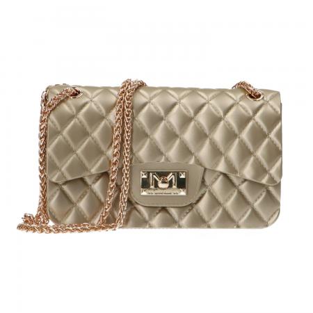Borse Tracolla Donna Flat Falcon shoulderbag Oro
