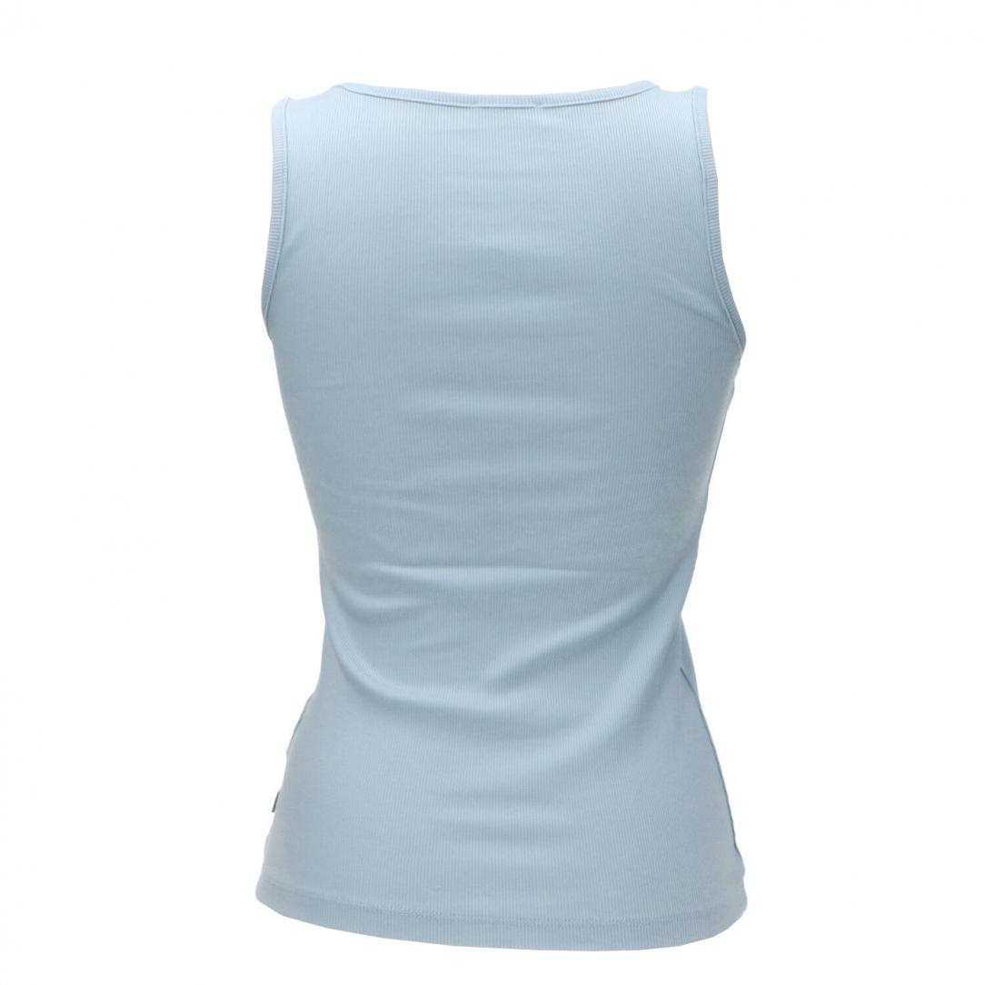 GJ TANK TOP SLIM RIB EMBRO Azzurro GJ TANK TOP SLIM RIB EMBRO Azzurro 3