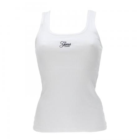 Canotte Donna GJ TANK TOP SLIM RIB EMBRO...
