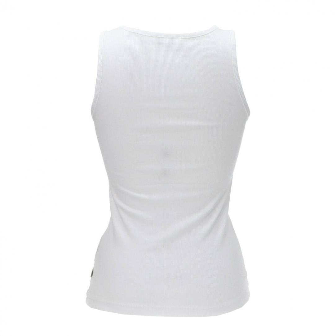 GJ TANK TOP SLIM RIB EMBRO Bianco GJ TANK TOP SLIM RIB EMBRO Bianco 3