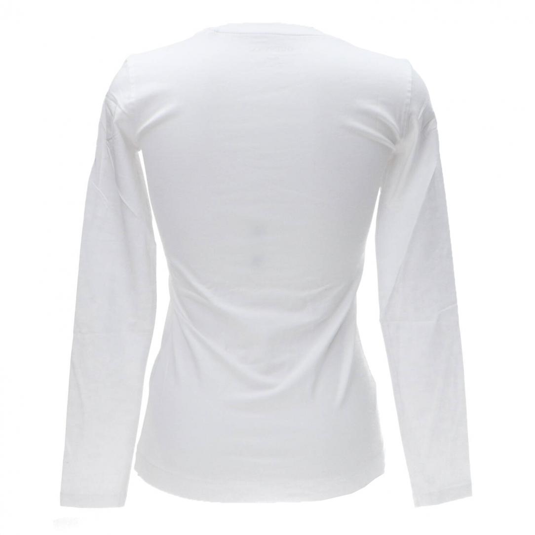 LS CN SHINY TRIANGLE TEE Bianco LS CN SHINY TRIANGLE TEE Bianco 3