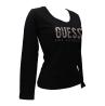 Guess T-shirt T-shirt LS CN PYTHON LOGO TEE Nero - Foto 2