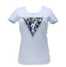 Guess T-shirt T-shirt SS CN TRIANGLE FLOWER TEE Azzurro - Foto 1