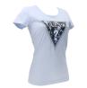 Guess T-shirt T-shirt SS CN TRIANGLE FLOWER TEE Azzurro - Foto 2