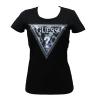 Guess T-shirt T-shirt SS CN TRIANGLE FLOWER TEE Nero - Foto 1