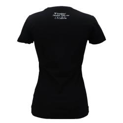 T-shirt SS CN TRIANGLE FLOWER TEE Nero