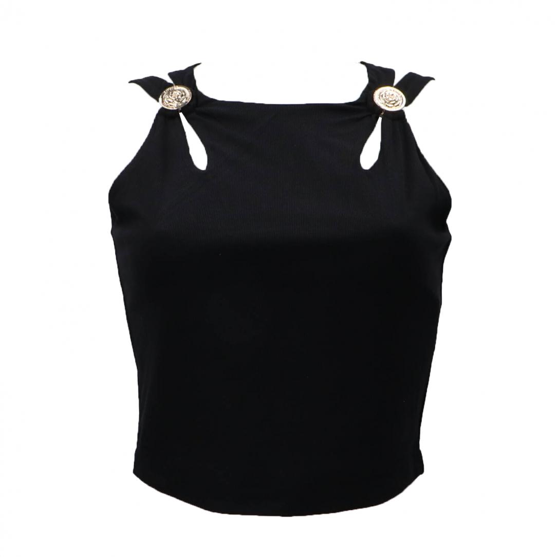 ZAMA CUT OUT DETAILS CROP TOP Nero ZAMA CUT OUT DETAILS CROP TOP Nero 1