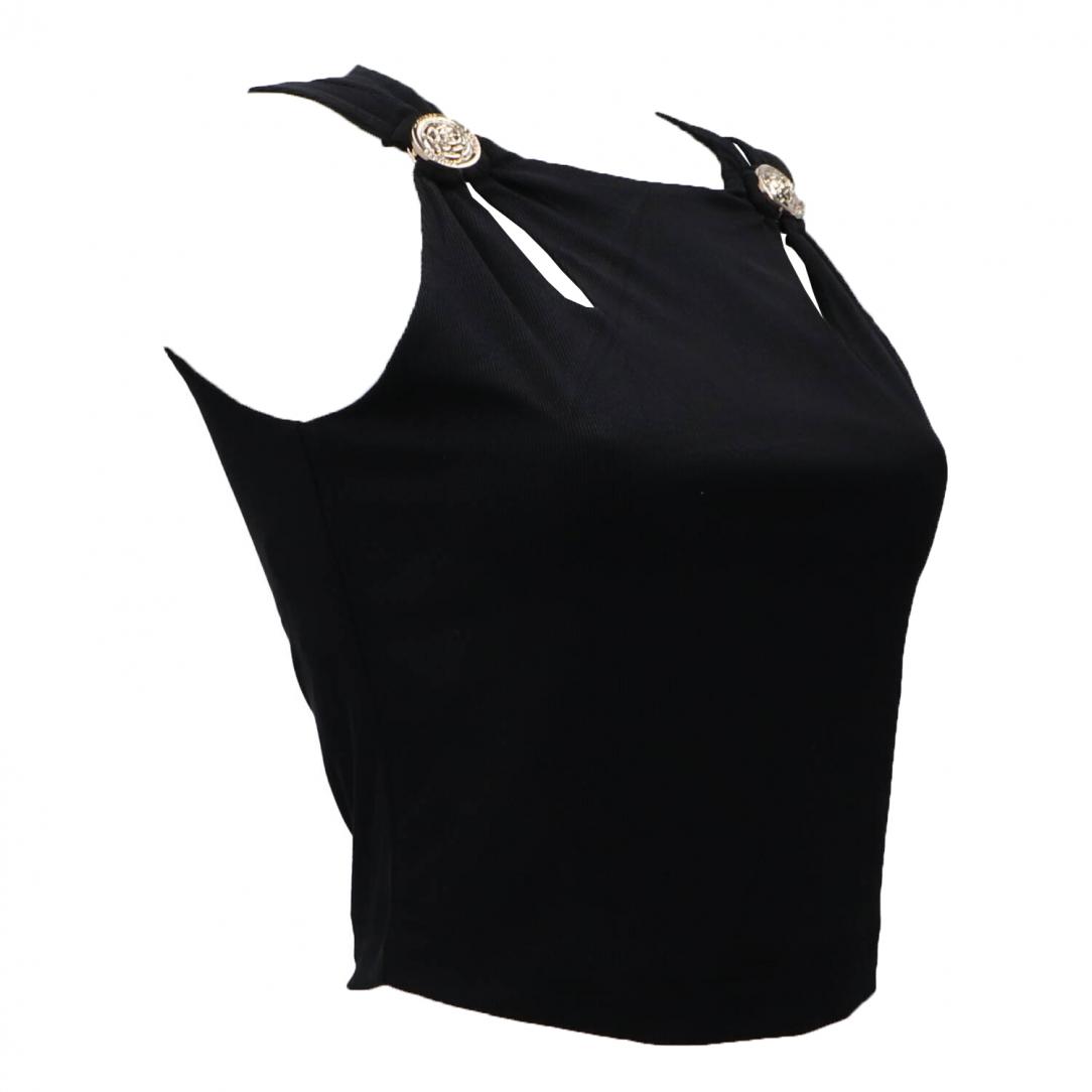 ZAMA CUT OUT DETAILS CROP TOP Nero ZAMA CUT OUT DETAILS CROP TOP Nero 2
