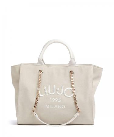 Borse A Spalla Donna L Tote Bena Beige