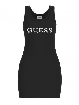 Vestiti Donna SUNFLOWER RIB DRESS Nero