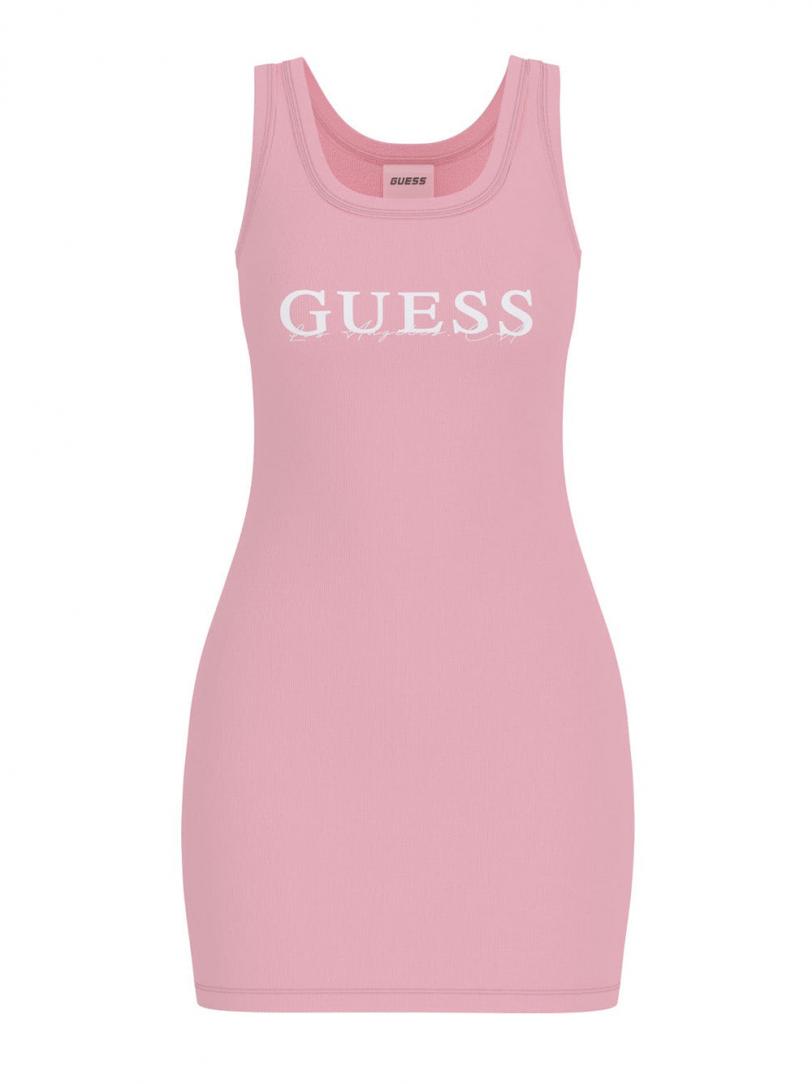 SUNFLOWER RIB DRESS Rosa SUNFLOWER RIB DRESS Rosa 3