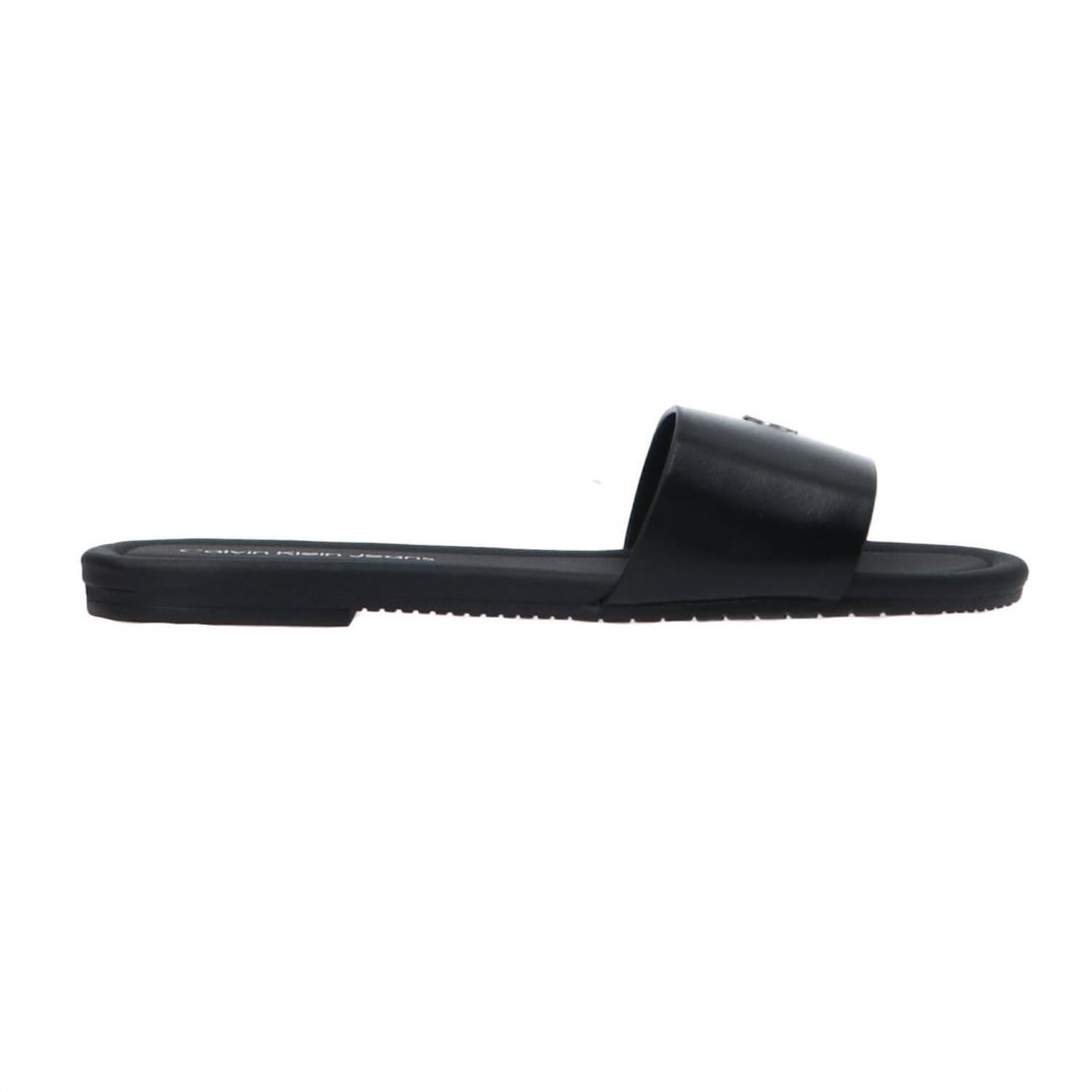 FLAT SANDAL SLIDE MG Nero FLAT SANDAL SLIDE MG Nero 1