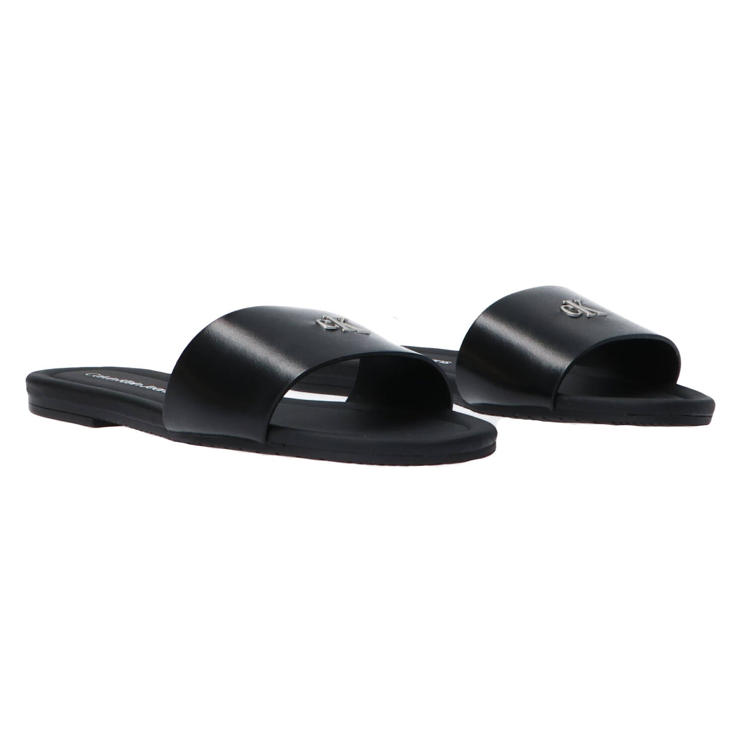 Calvin Klein Sandali Sandali FLAT SANDAL SLIDE MG Nero