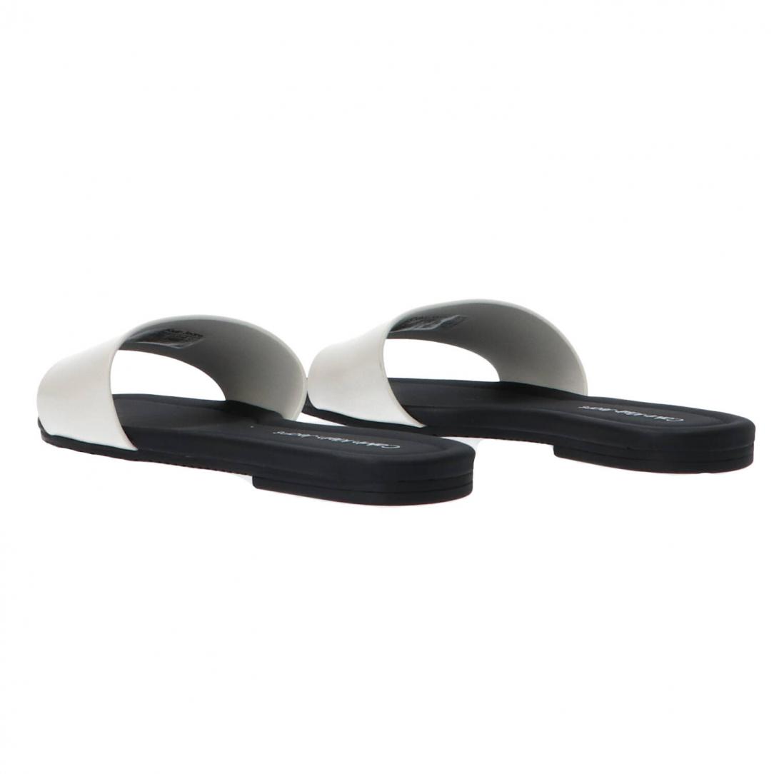 FLAT SANDAL SLIDE MG Bianco FLAT SANDAL SLIDE MG Bianco 4
