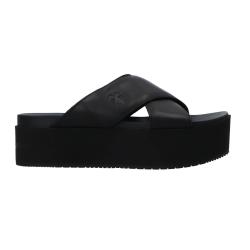Calvin Klein Sandali Sandali FLATFORM CROSS MG UC Nero