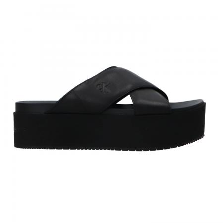 Sandali Donna FLATFORM CROSS MG UC Nero