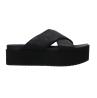 Calvin Klein Sandali Sandali FLATFORM CROSS MG UC Nero - Foto 1