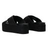 Calvin Klein Sandali Sandali FLATFORM CROSS MG UC Nero - Foto 4