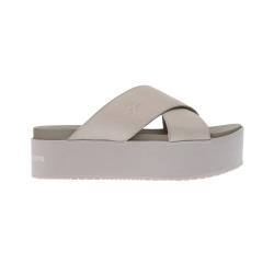Calvin Klein Sandali Sandali FLATFORM CROSS MG UC Bianco