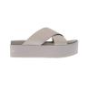 Calvin Klein Sandali Sandali FLATFORM CROSS MG UC Bianco - Foto 3