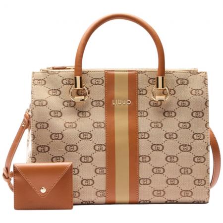 Borse A Mano Donna Handbag Manh Beige