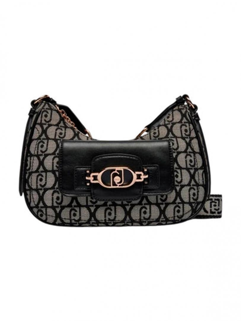Crossbody Pakuna Nero tessuto Crossbody Pakuna Nero tessuto 1