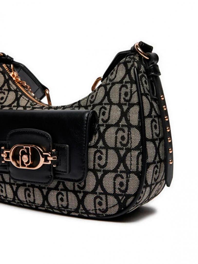 Crossbody Pakuna Nero tessuto Crossbody Pakuna Nero tessuto 2