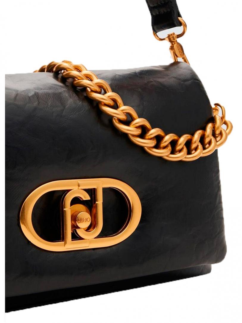 CROSSBODY METALLIC LAPUFFY Nero CROSSBODY METALLIC LAPUFFY Nero 3
