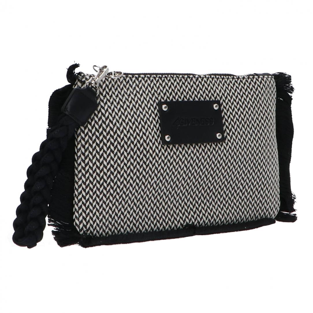 HANDBAG PORTOFINO Nero Bianco 2