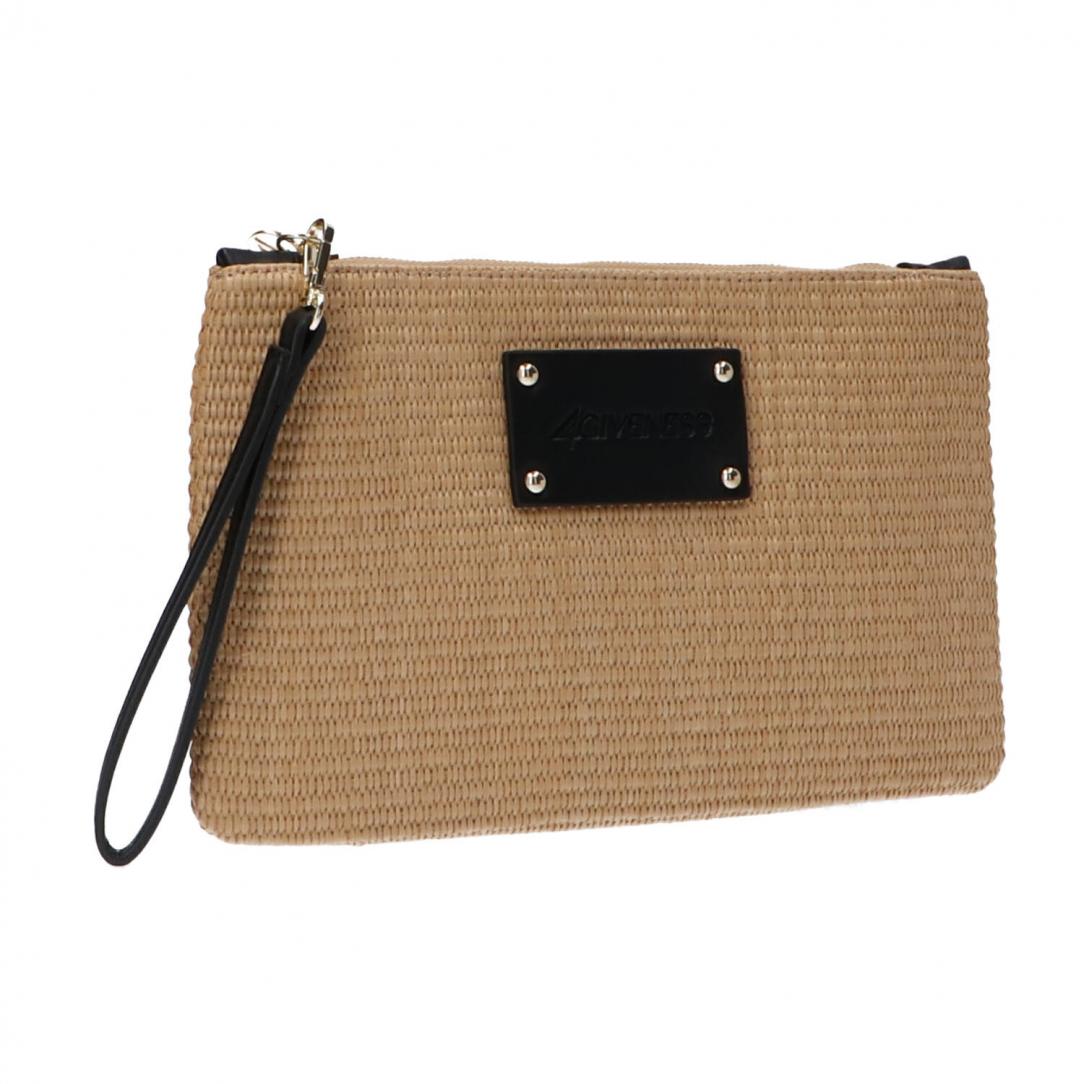 POCHETTE CAPRI Beige Nero POCHETTE CAPRI Beige Nero 2