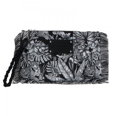 Pochette Donna POCHETTE CAPRI Nero Bianco