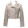 Guess Giubbotti Giubbotti CLEMENCE PU LEATHER JACKET Beige - Foto 2