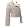 Guess Giubbotti Giubbotti CLEMENCE PU LEATHER JACKET Beige - Foto 1