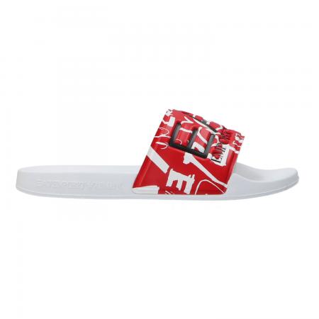 Scarpe Mare Uomo Beachwear Ea7 monogram Rosso