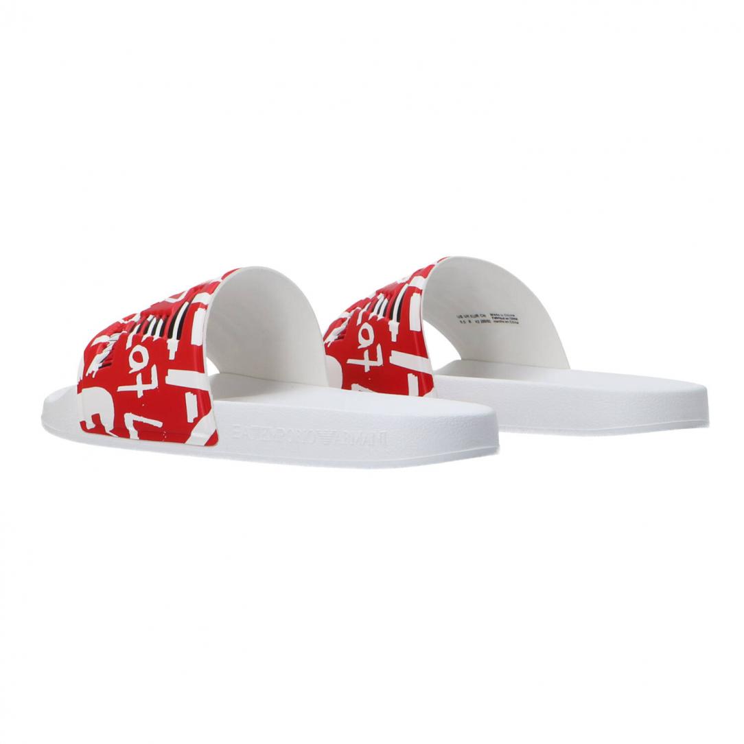 Beachwear Ea7 monogram Rosso Beachwear Ea7 monogram Rosso 4