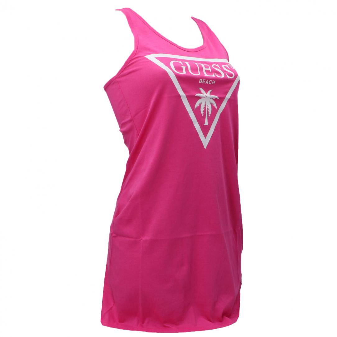 LOGO TANK TOP DRESS Fucsia LOGO TANK TOP DRESS Fucsia 2
