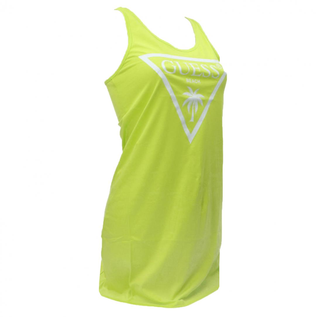 LOGO TANK TOP DRESS Verde Lime LOGO TANK TOP DRESS Verde Lime 2